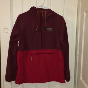 LL. Bean quarter zip windbreaker